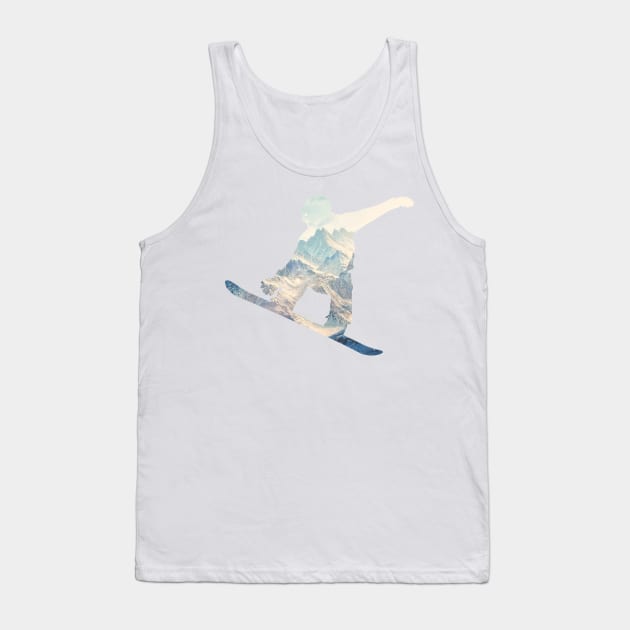 Snowboard 7 Tank Top by nuijten